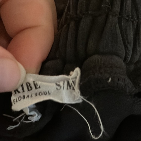 12TH TRIBE elastic waist pull on joggers pants Small/Medium - Picture 5 of 6